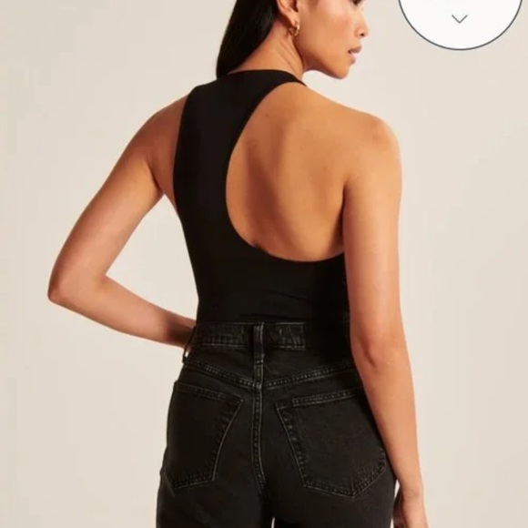Abercrombie & Fitch Tops - Abercrombie Double-Layered Seamless Fabric Open Back Bodysuit